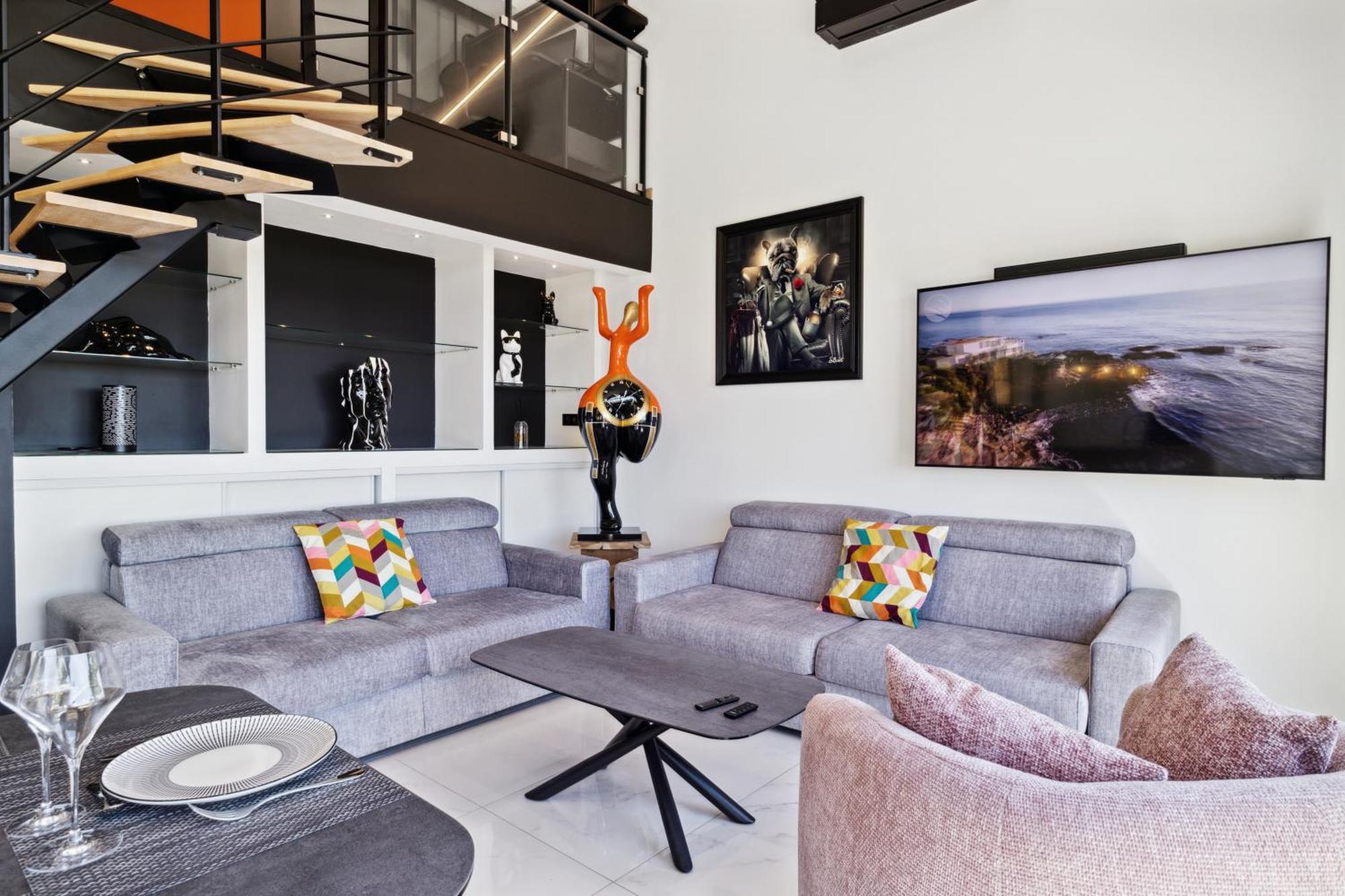 Duplex Villa Les Pins 89M2 Et Terrasse 30M2 앙티브 외부 사진