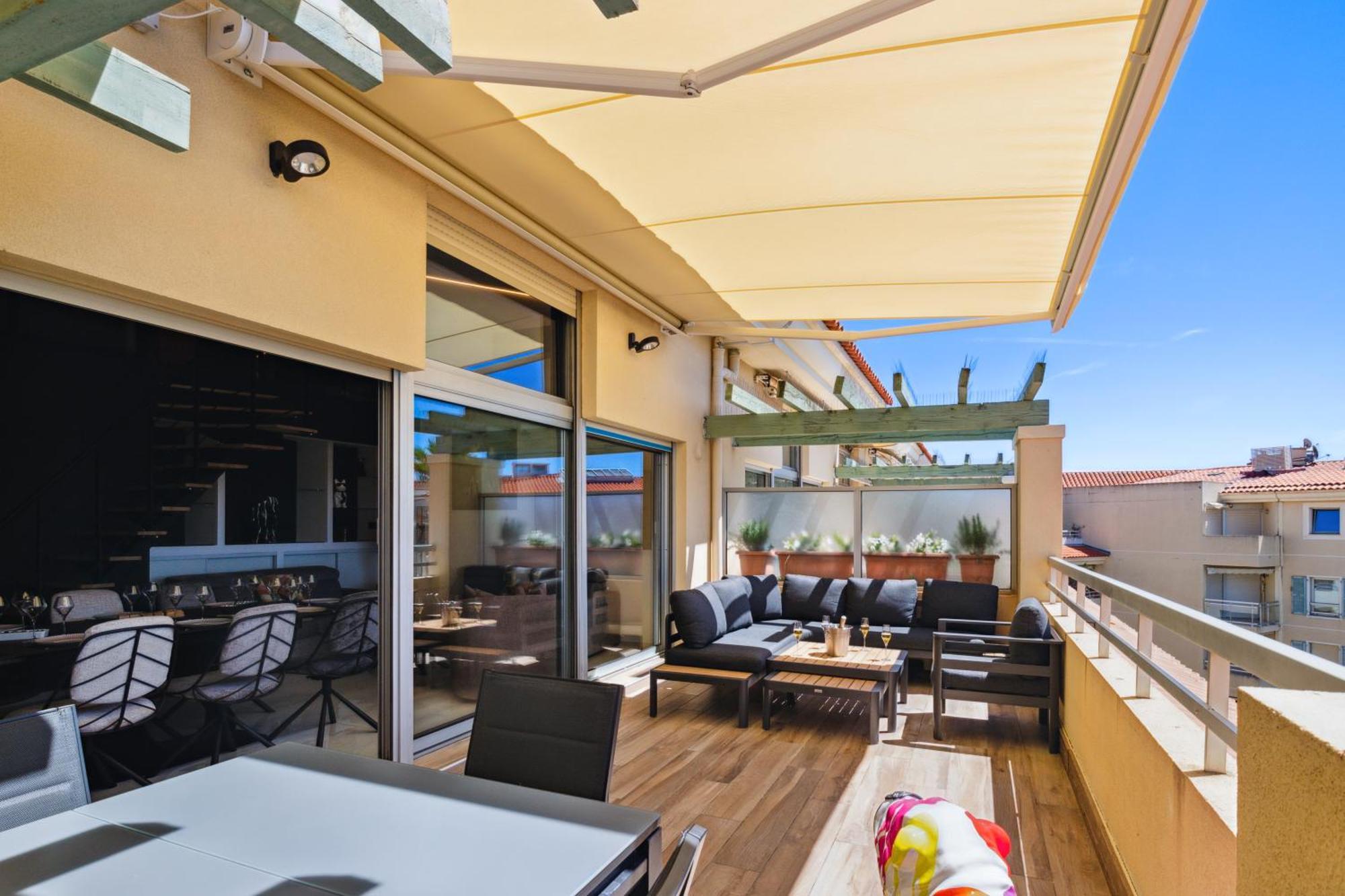 Duplex Villa Les Pins 89M2 Et Terrasse 30M2 앙티브 외부 사진